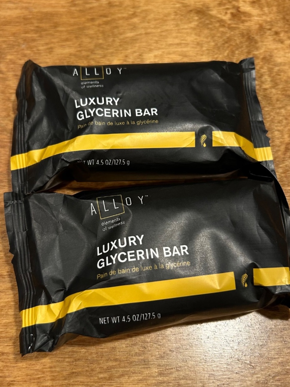 ALLOY Glycerin Soap Bars Bundle of 2 New Sealed
